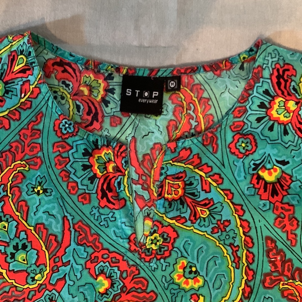 Stop Everywear Paisley Print Tunic - Picture 3 of 5